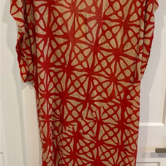 Plenty Tracy Reese Anthropologie Surplice Sack Dress. Size L missing tie belt. - Picture 4 of 4